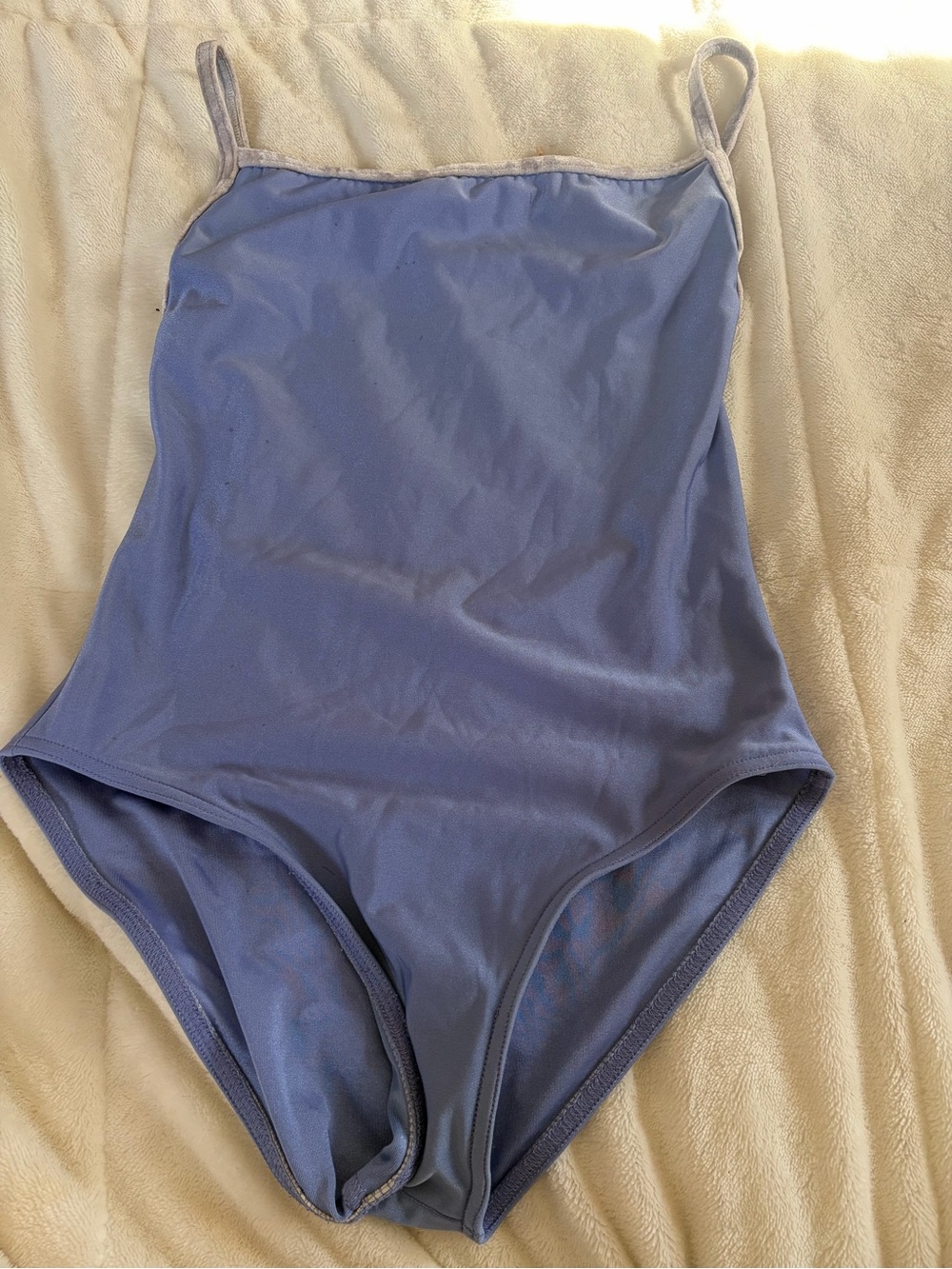 purple and gray yumiko leotard
